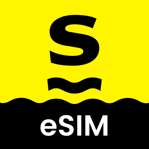 Saily: eSIM + phone number Google Play icon