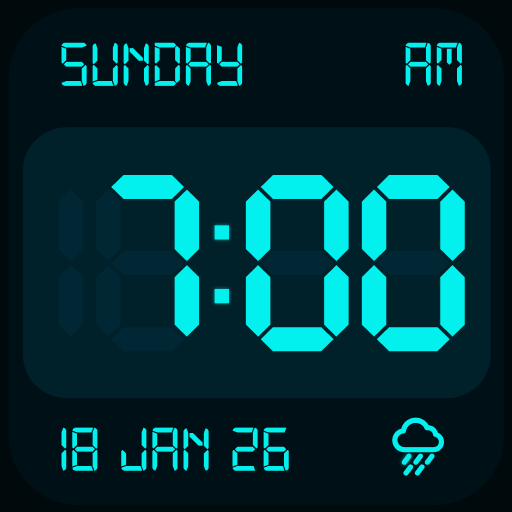 Alarm Clock Launcher Google Play icon