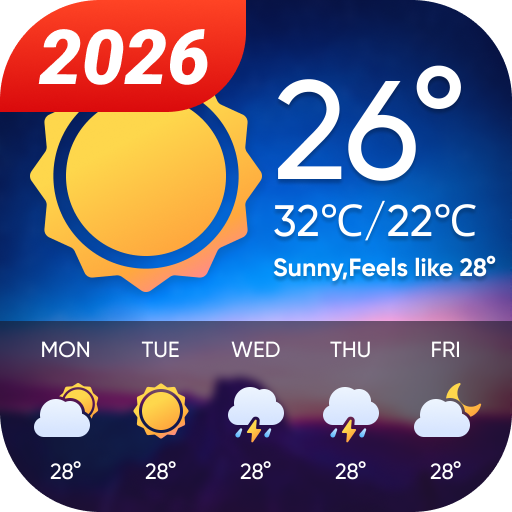 Clima: previsão do tempo Google Play icon captured 2026-08-15