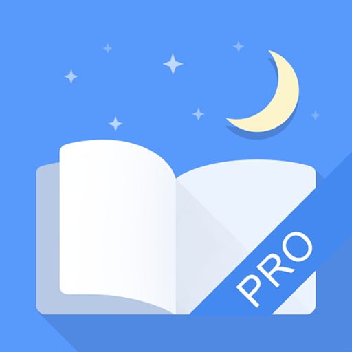 Moon+ Reader Pro Google Play icon captured 2026-08-11