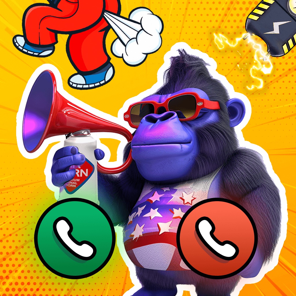 Funny Prank Sounds Video Calls app icon captured 2026-08-14