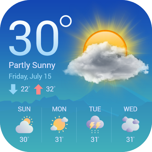 Weather Forecast & Rain Radar Google Play icon captured 2026-08-16