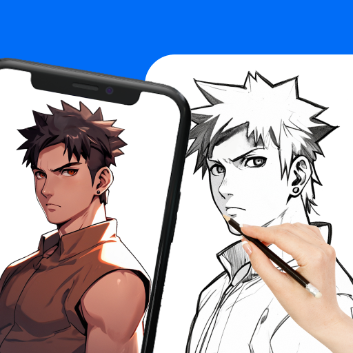 AR Draw Sketch - Trace Anime Google Play icon captured 2026-08-16