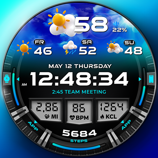 PER60 Extreme Watch Face Google Play icon captured 2026-08-12