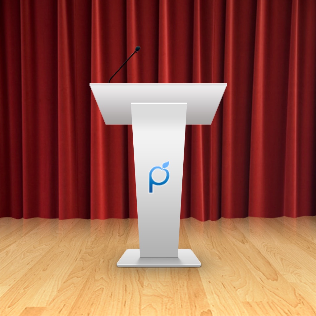 Public Speaking Teleprompter app icon captured 2026-08-12