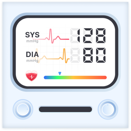 Blood Pressure Log-HR Monitor Google Play icon captured 2026-08-13