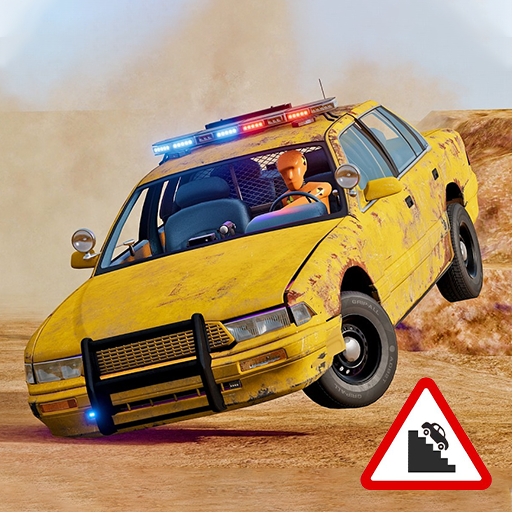 Jumping Car Damage Test Game Google Play icon