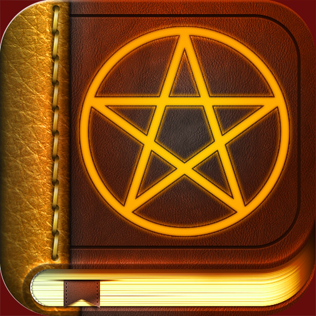 Wicca Spellbook app icon captured 2026-08-11
