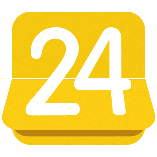 24me: Calendar, Tasks, Notes app icon captured 2026-08-18