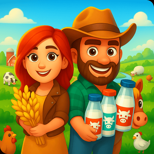Jogo De Fazenda Colheita 3D Google Play icon captured 2026-08-16