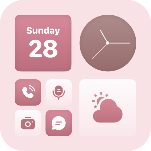 Widget : Aesthetic Widgets app icon captured 2026-08-18