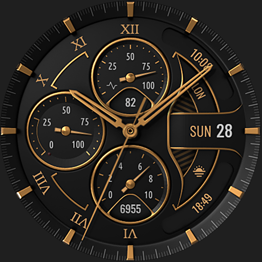S4U Obsidian analog watch face Google Play icon captured 2026-08-14