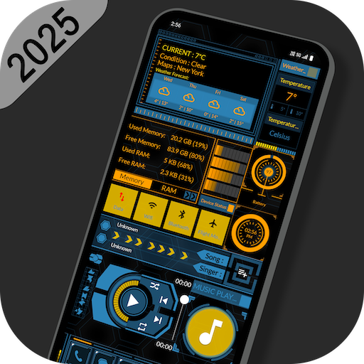 Neonedge Launcher Google Play icon captured 2026-08-16