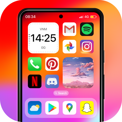 Launcher OS 26 Google Play icon captured 2026-08-17