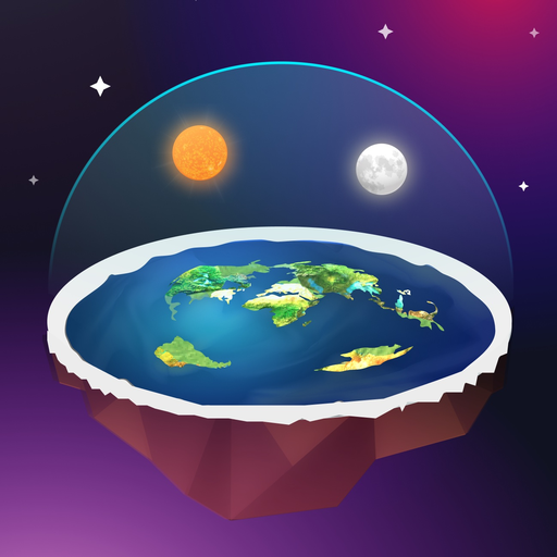 Flataverse: 3D terra & mapa Google Play icon captured 2026-08-16