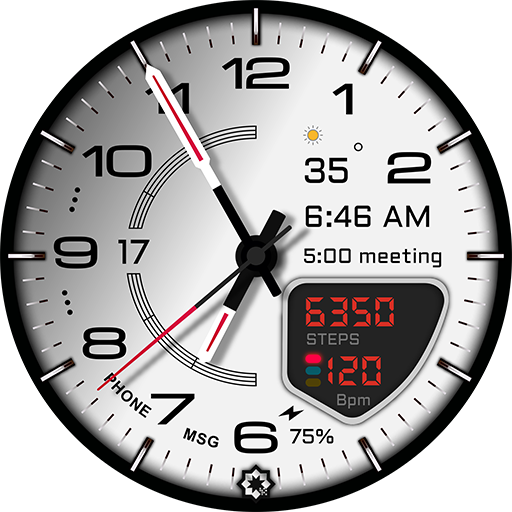 D355 Premium Watch Face Google Play icon captured 2026-08-11