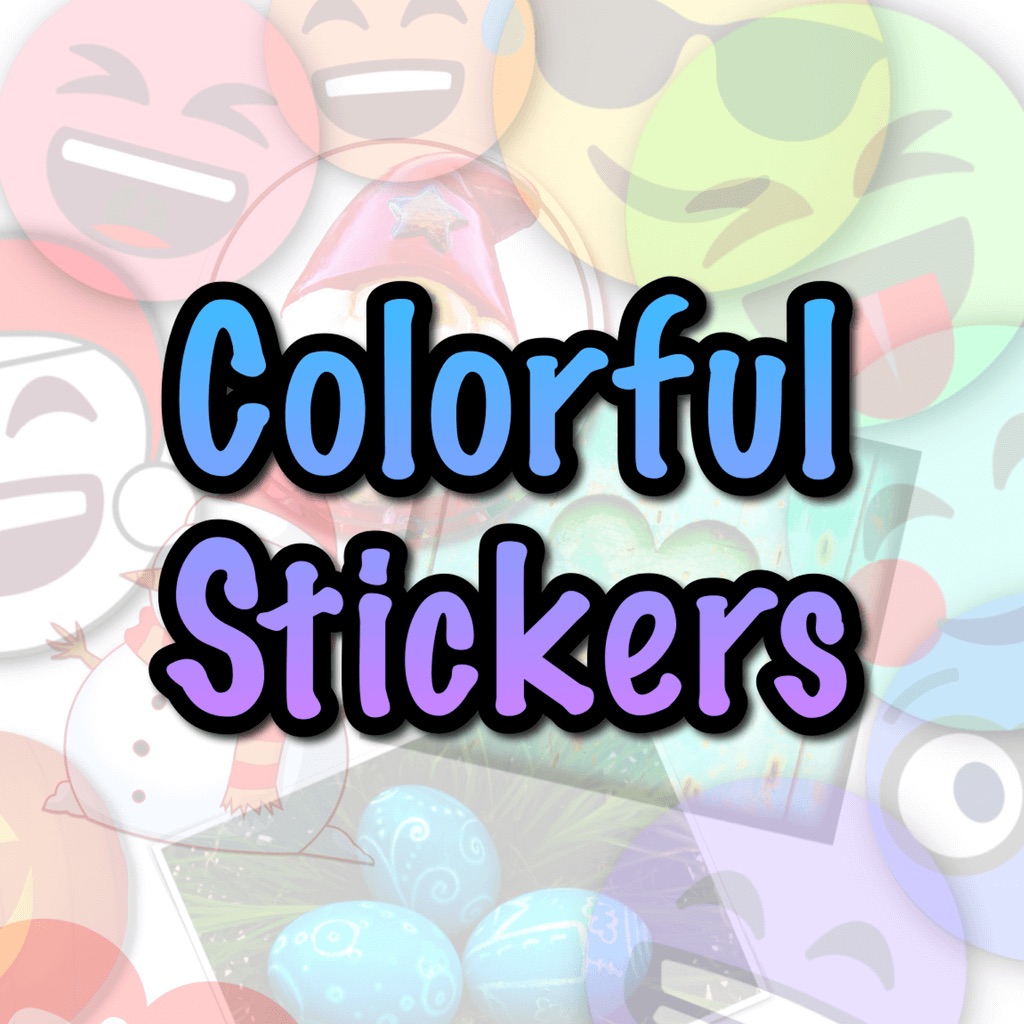 Figurinhas Coloridas e Emoji app icon captured 2026-08-14