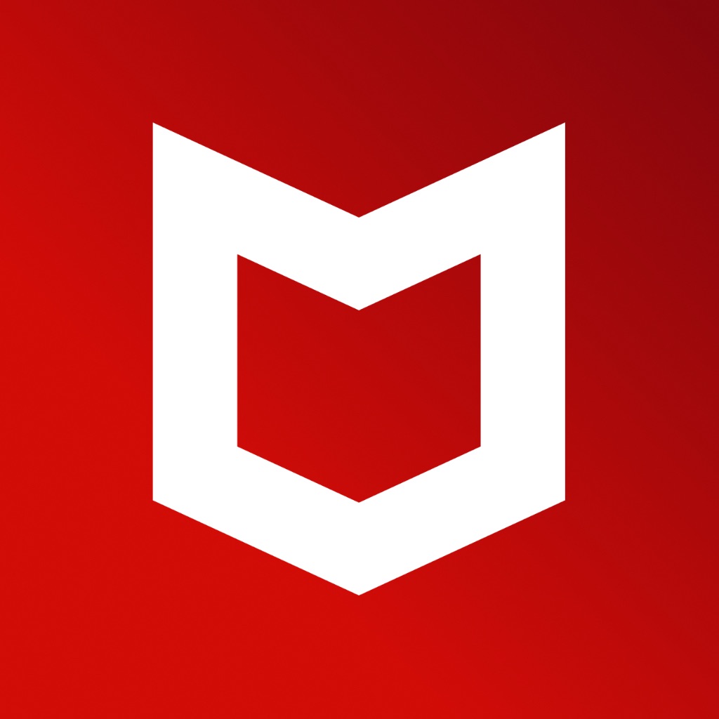 McAfee: Stay Secure & Private app icon captured 2026-08-12