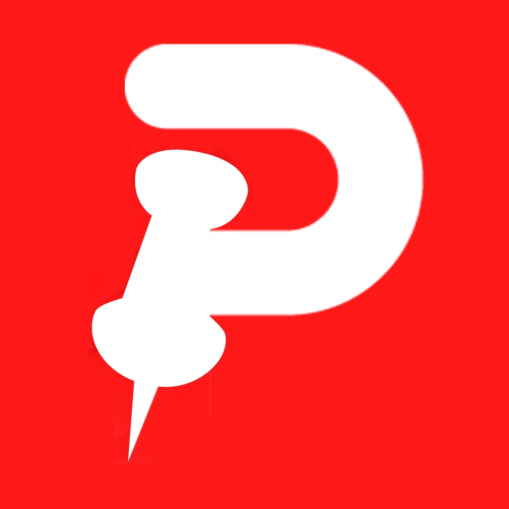 Pinnable+, Pins & Photo Editor app icon captured 2026-08-12