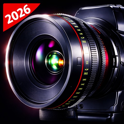 HD Camera: Pro 4K & Selfie app icon captured 2026-08-18