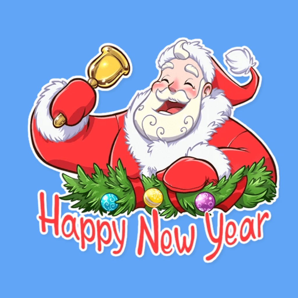 Santa Sticker Pack app icon