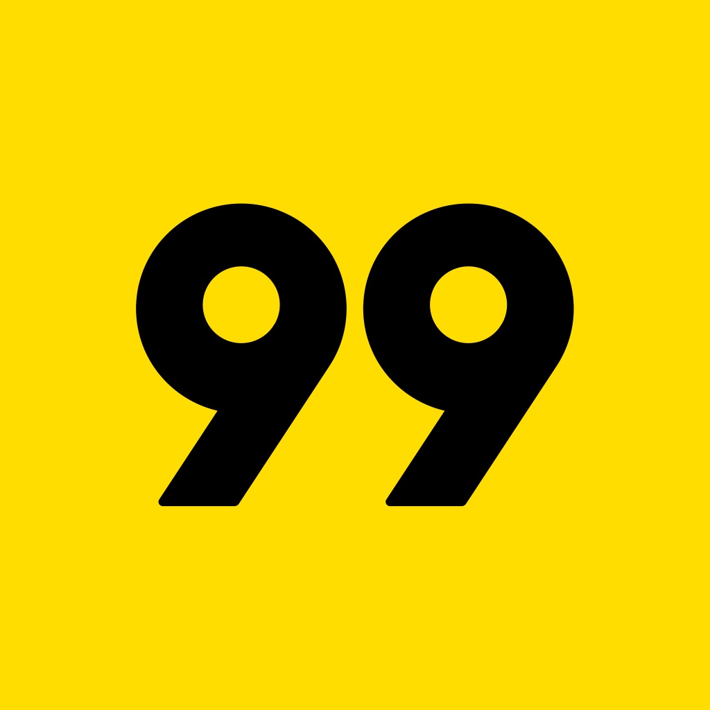 99: Corridas, Food, Pay app icon captured 2026-08-13