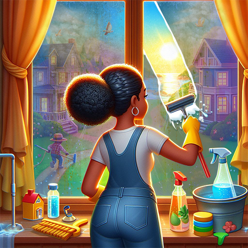 Messy Home Cleaning Games Google Play icon captured 2026-08-15