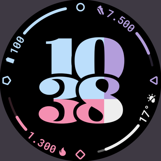 Quadrant - Animated Watch Face Google Play icon captured 2026-08-16