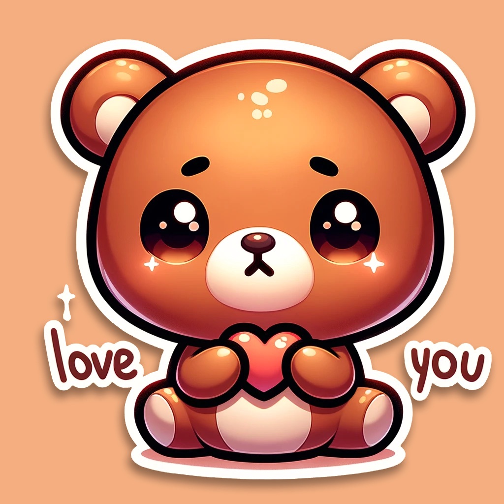 Benny the Bear, Cute Stickers app icon captured 2026-08-12