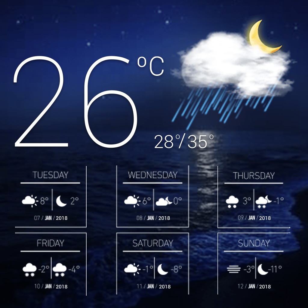 Previsão do tempo - Weather app icon captured 2026-08-13