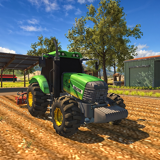 Real Farm Life Tractor Game 3D Google Play icon captured 2026-08-16