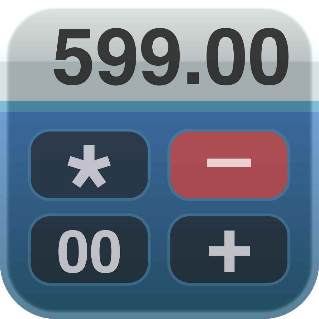 Adding Machine 10Key iPhone app icon captured 2026-08-11