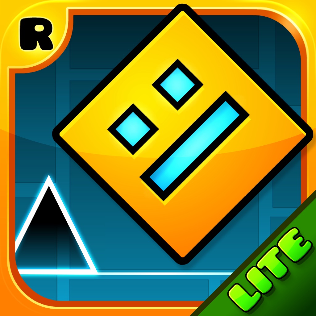 Geometry Dash Lite app icon captured 2026-08-12