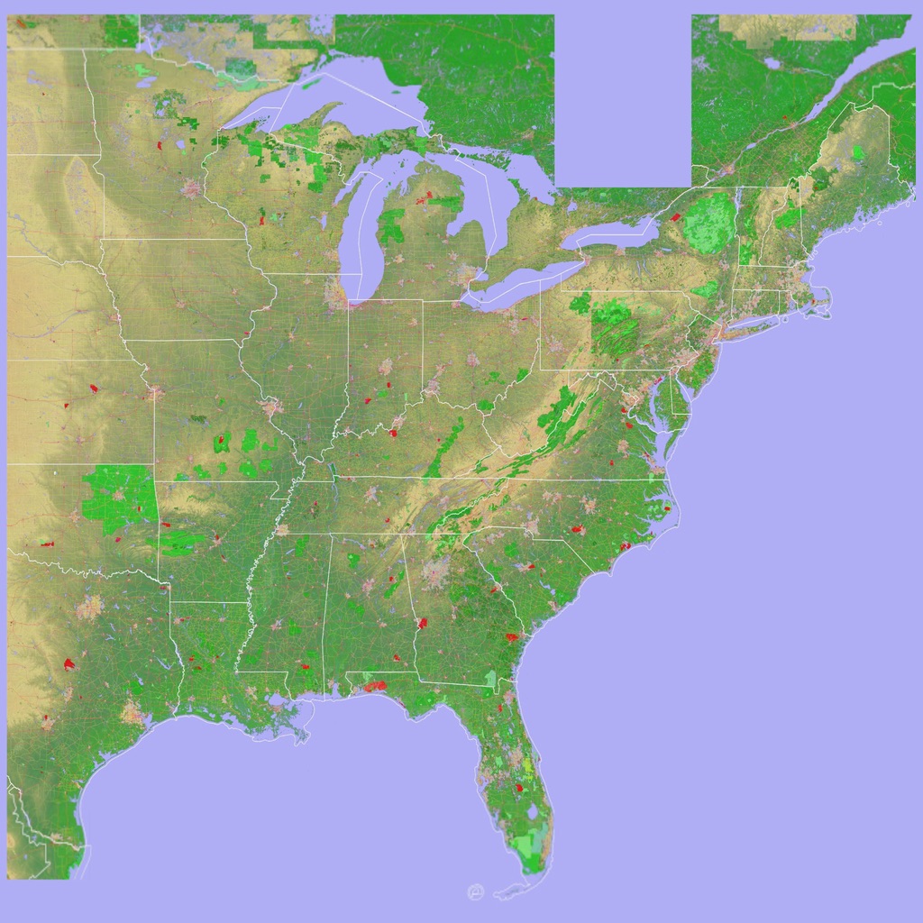 Scenic Map Eastern USA app icon captured 2026-08-12
