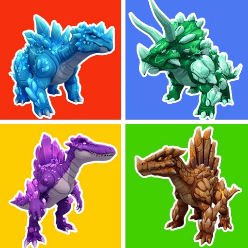 Crystal Dinosaur Element Fight Google Play icon captured 2026-08-13