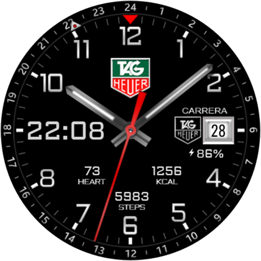 Hybrid TAG Carrera Watch face Google Play icon captured 2026-08-13