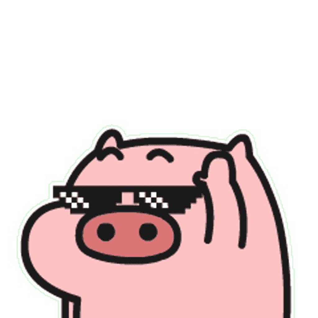 Cute pig animated app icon captured 2026-08-12