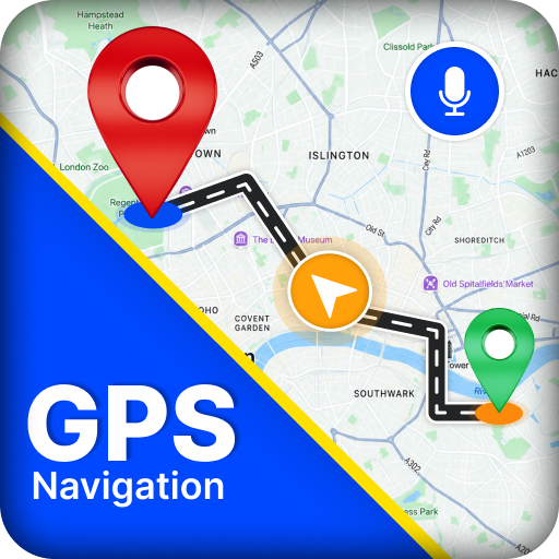 GPS Navigation - Route Finder Google Play icon captured 2026-08-16