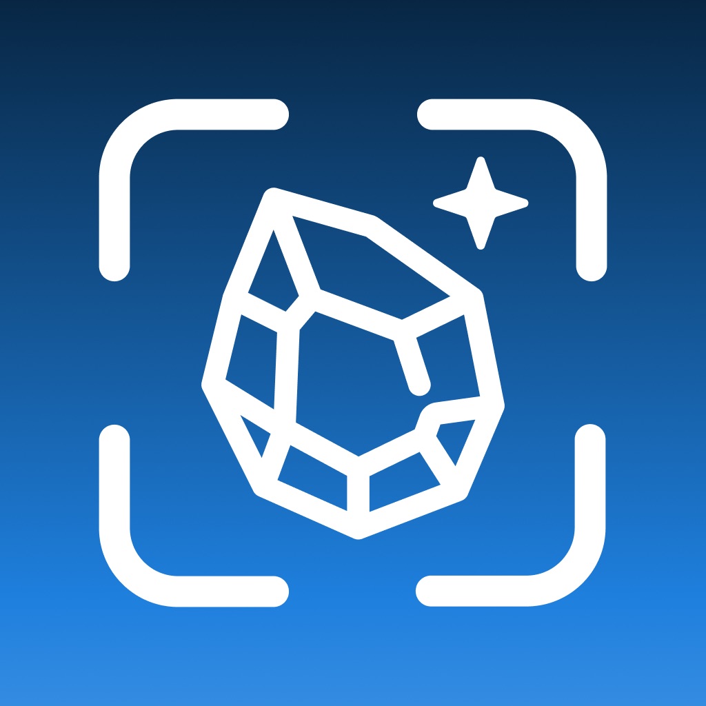 RockIn Rock & Mineral identify app icon captured 2026-08-12