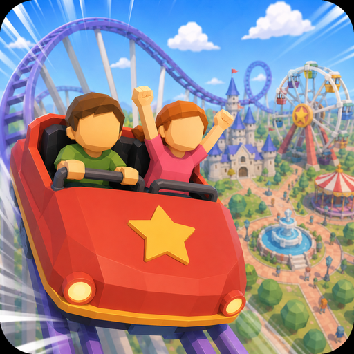 Themepark Empire: Idle Tycoon Google Play icon captured 2026-08-16