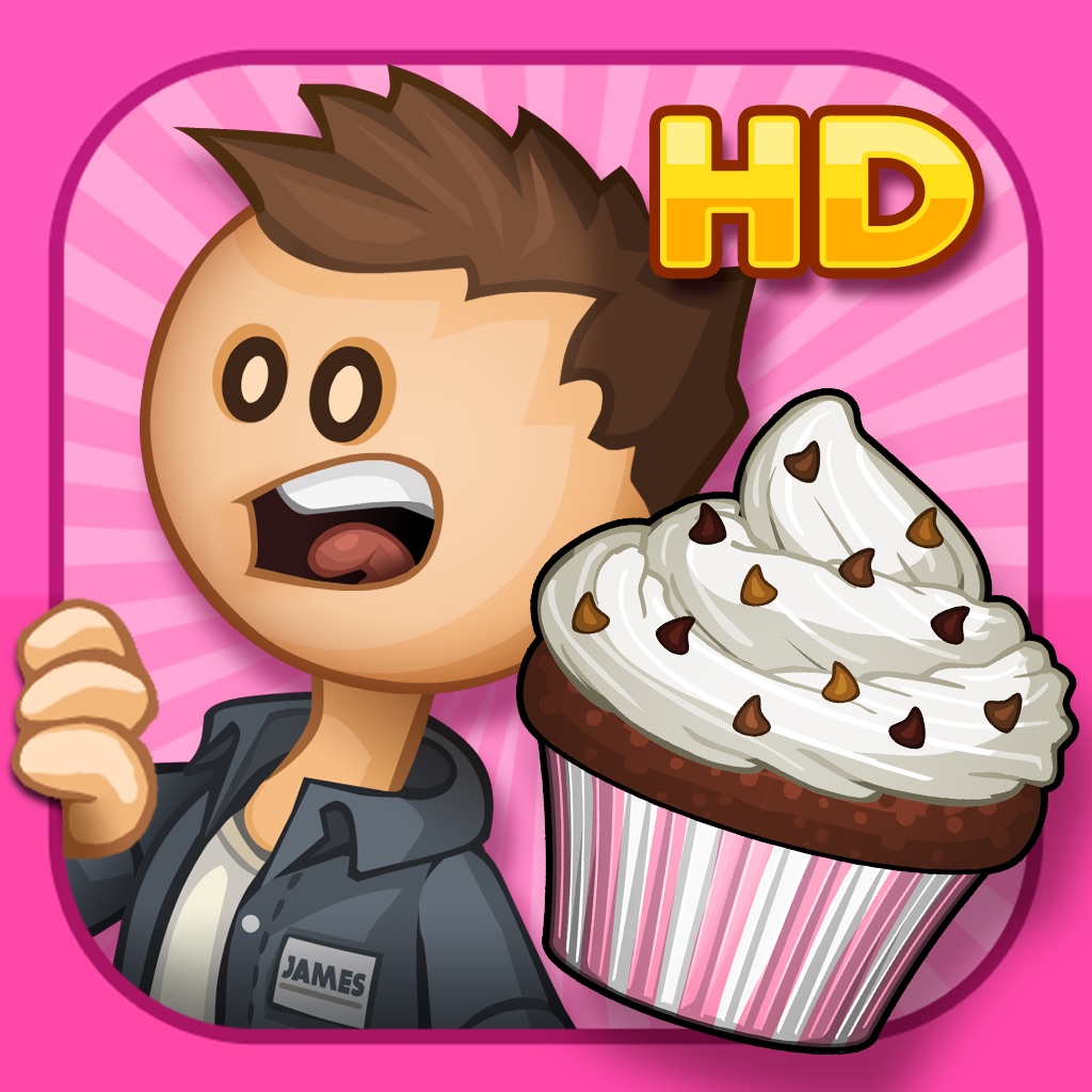 Papa's Cupcakeria HD app icon captured 2026-08-12