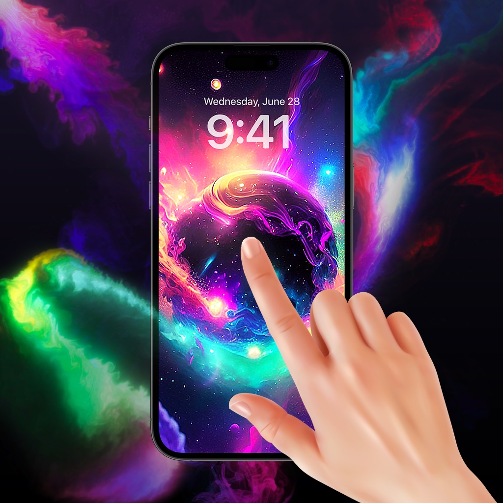 Magic Fluids: Fluid Wallpapers app icon captured 2026-08-14