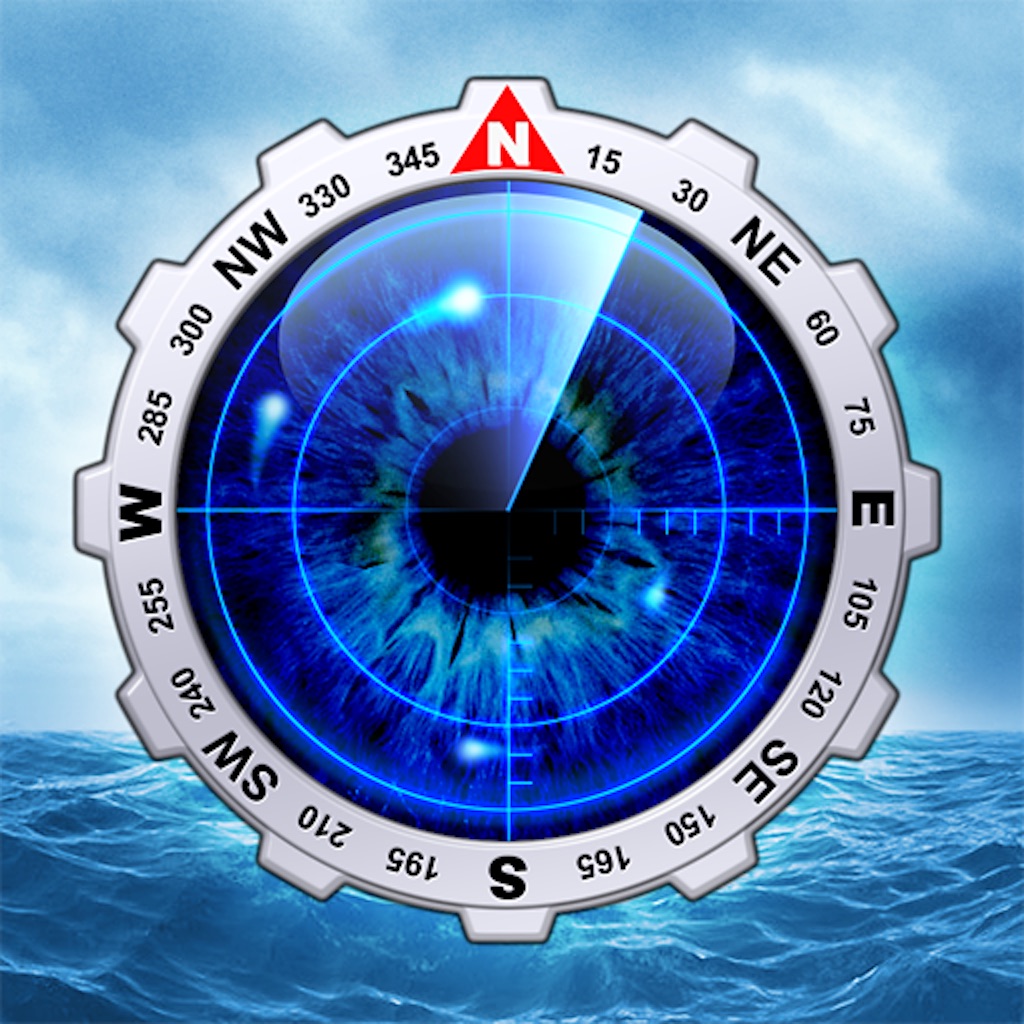 Compass Eye Bearing Compass app icon captured 2026-08-12