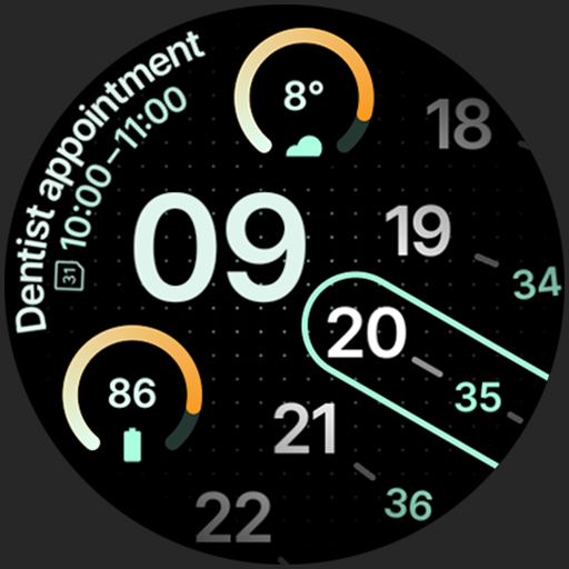 Roto Watch Face Google Play icon captured 2026-08-12