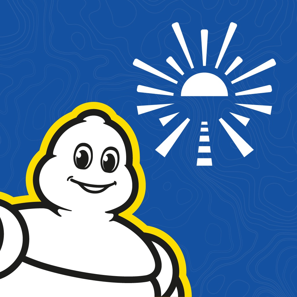ViaMichelin GPS, Route Planner app icon captured 2026-08-14