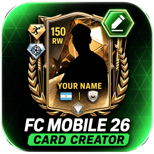 FC Mobile 26 Card Creator app icon captured 2026-08-18