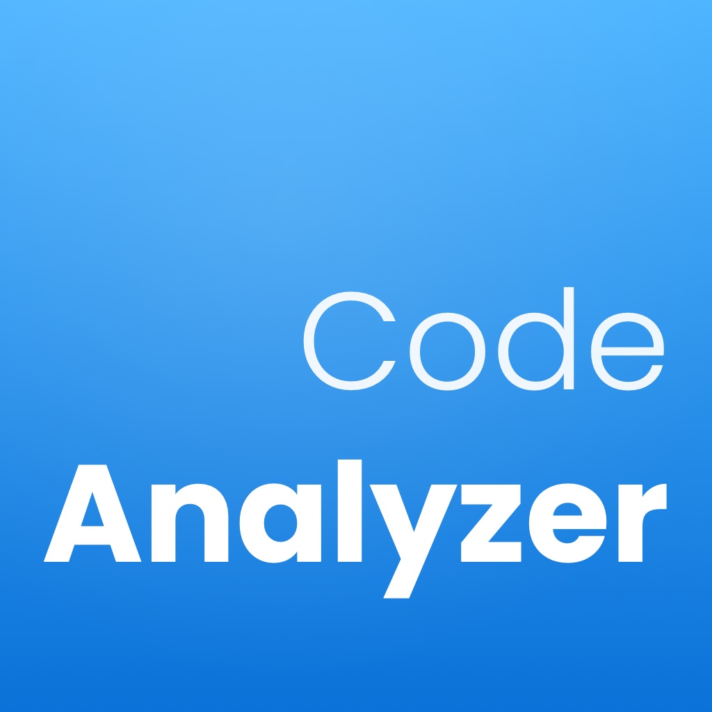 Code Analyzer app icon captured 2026-08-12