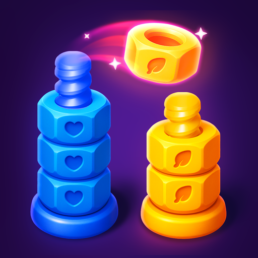 Nuts UP! Bolts Sort Puzzle Google Play icon captured 2026-08-14