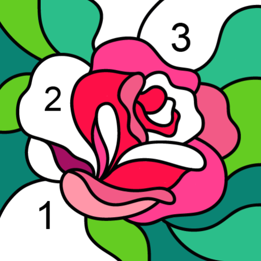 Happy Color®: Color by Number Google Play icon