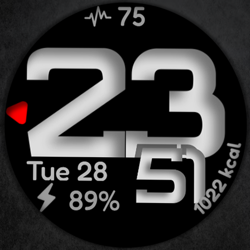 Digital Watch Face CUE116 Google Play icon captured 2026-08-13